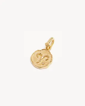 18k Gold Vermeil Cosmic Love Zodiac Annex Link Pendant - Aries