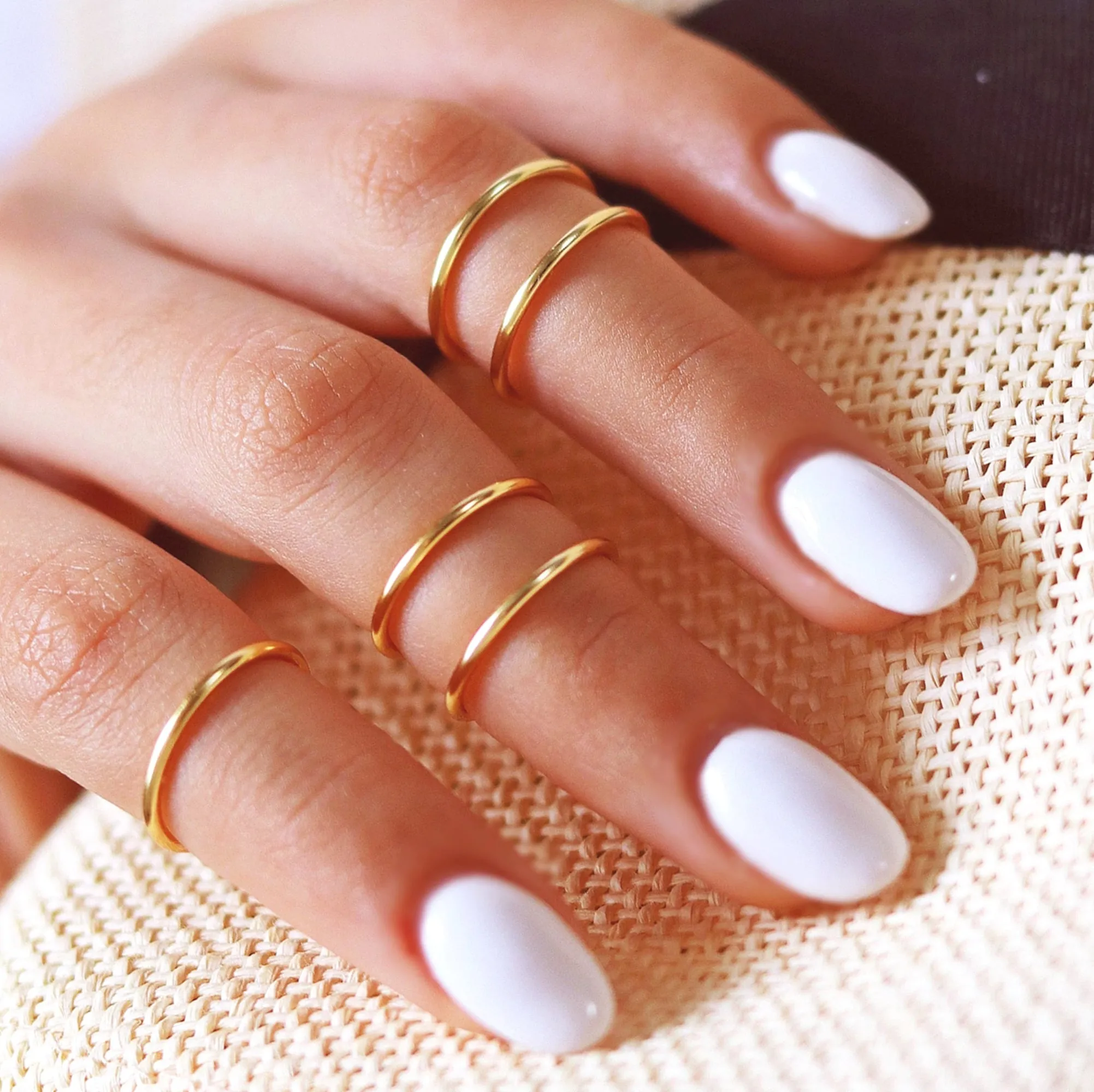 5 Gold Knuckle Rings