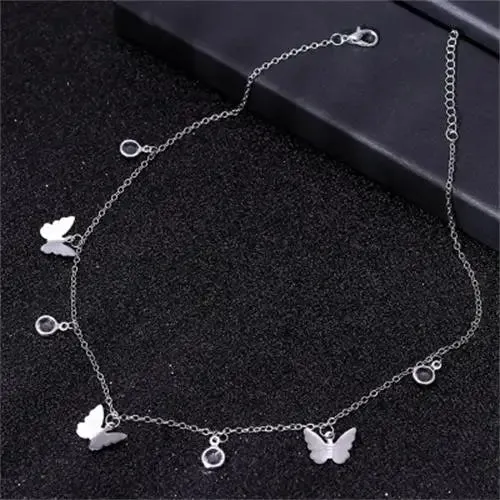 Aesthetic Metallic Butterflies Necklaces