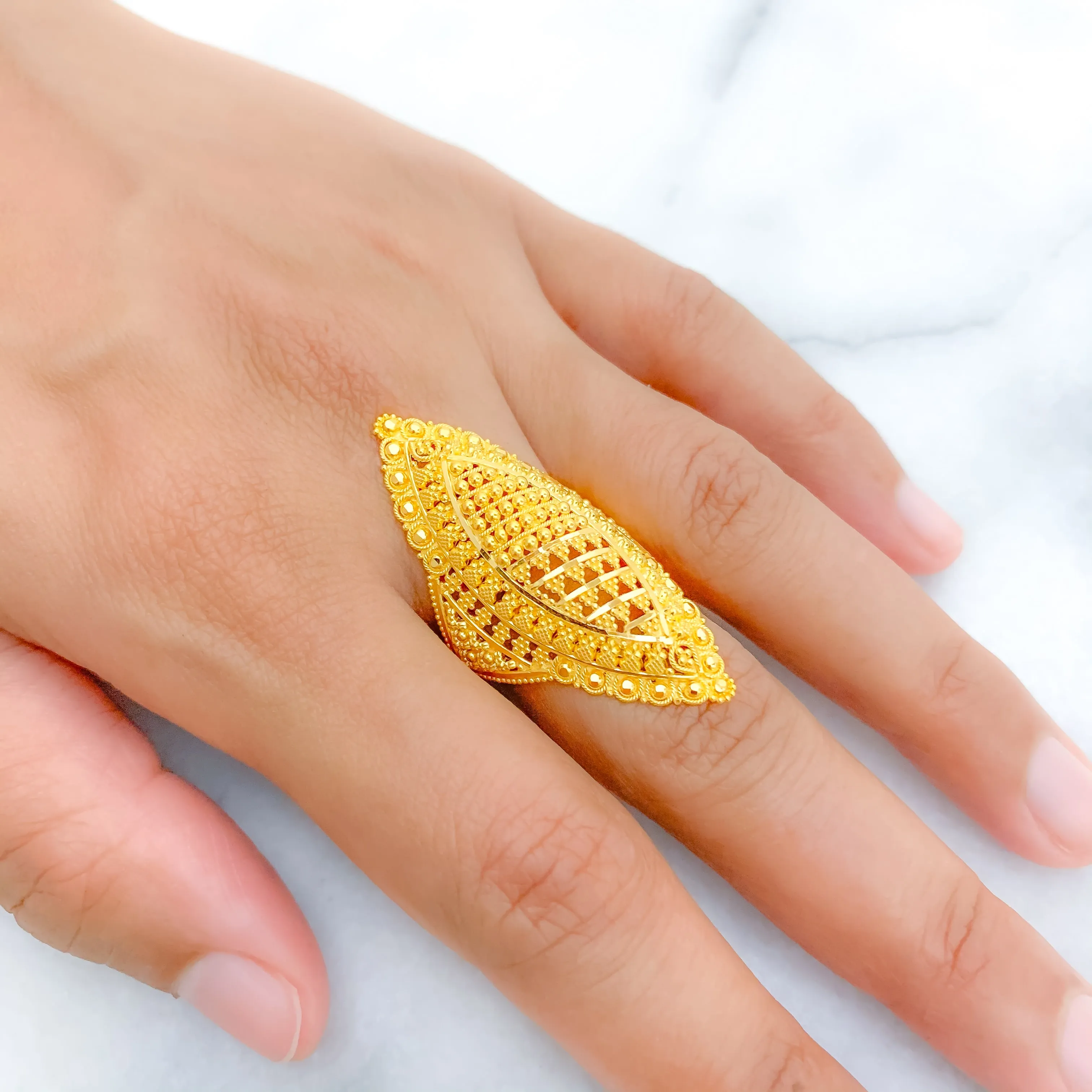 Asymmetrical Statement Ring