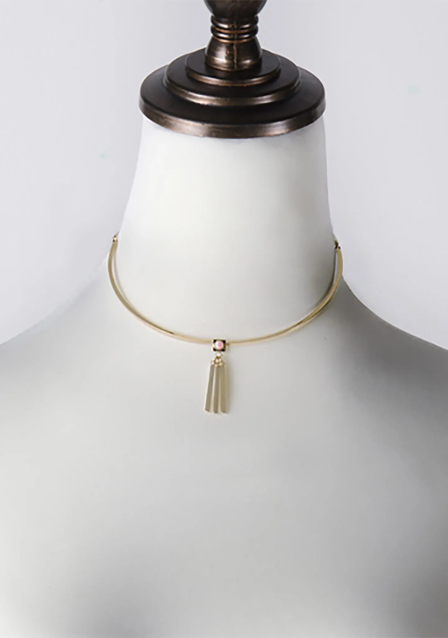 Ava Choker in Gold/Rose