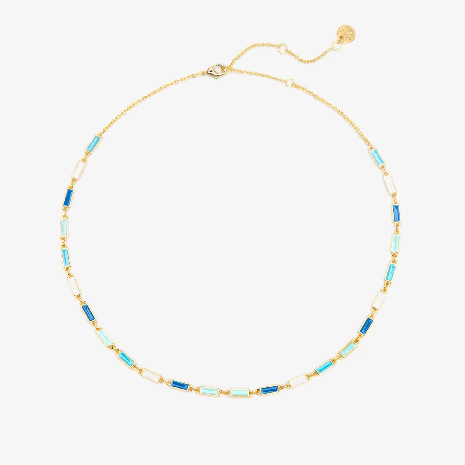 Enamel Bar Chain Choker