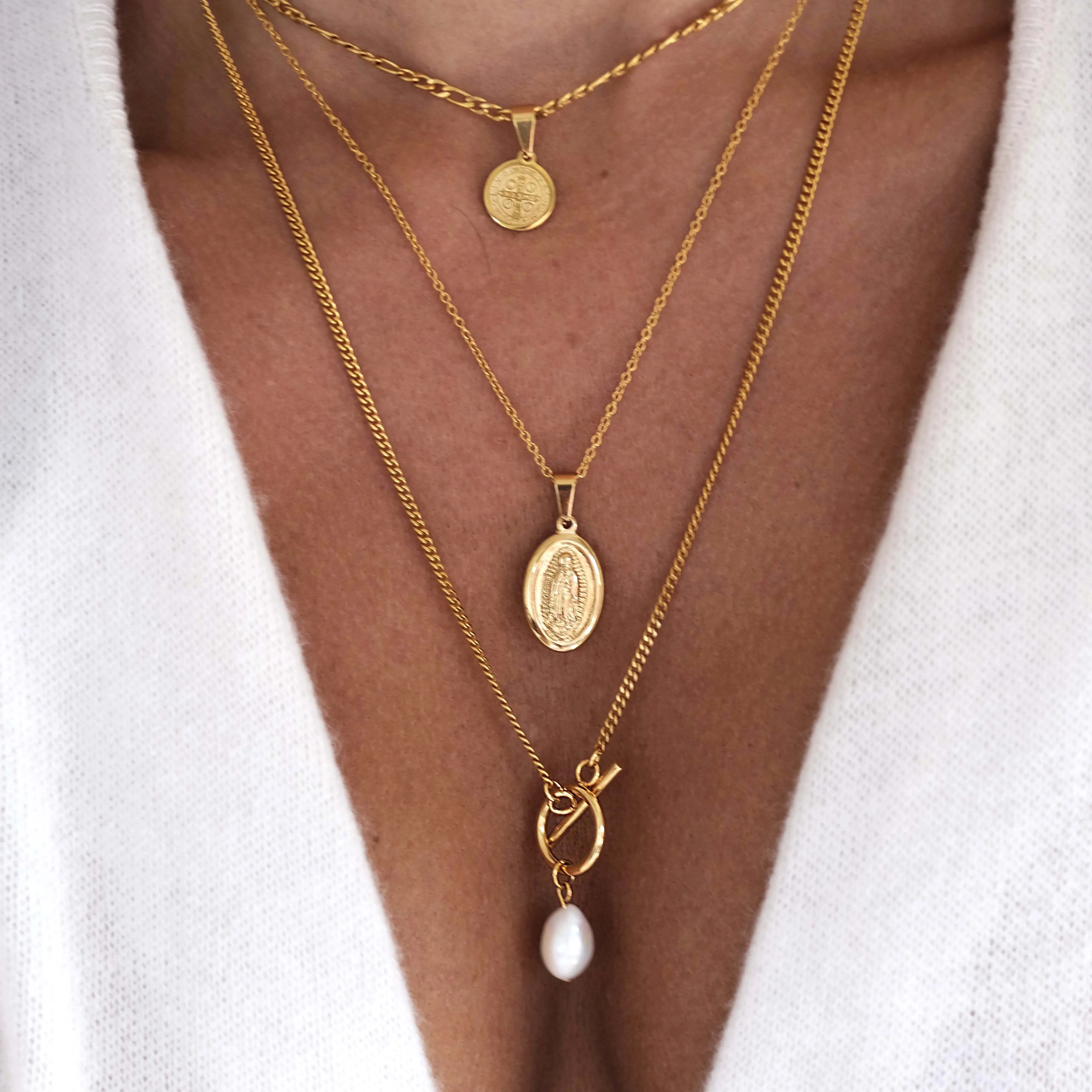 Faith Necklace - Gold Plated