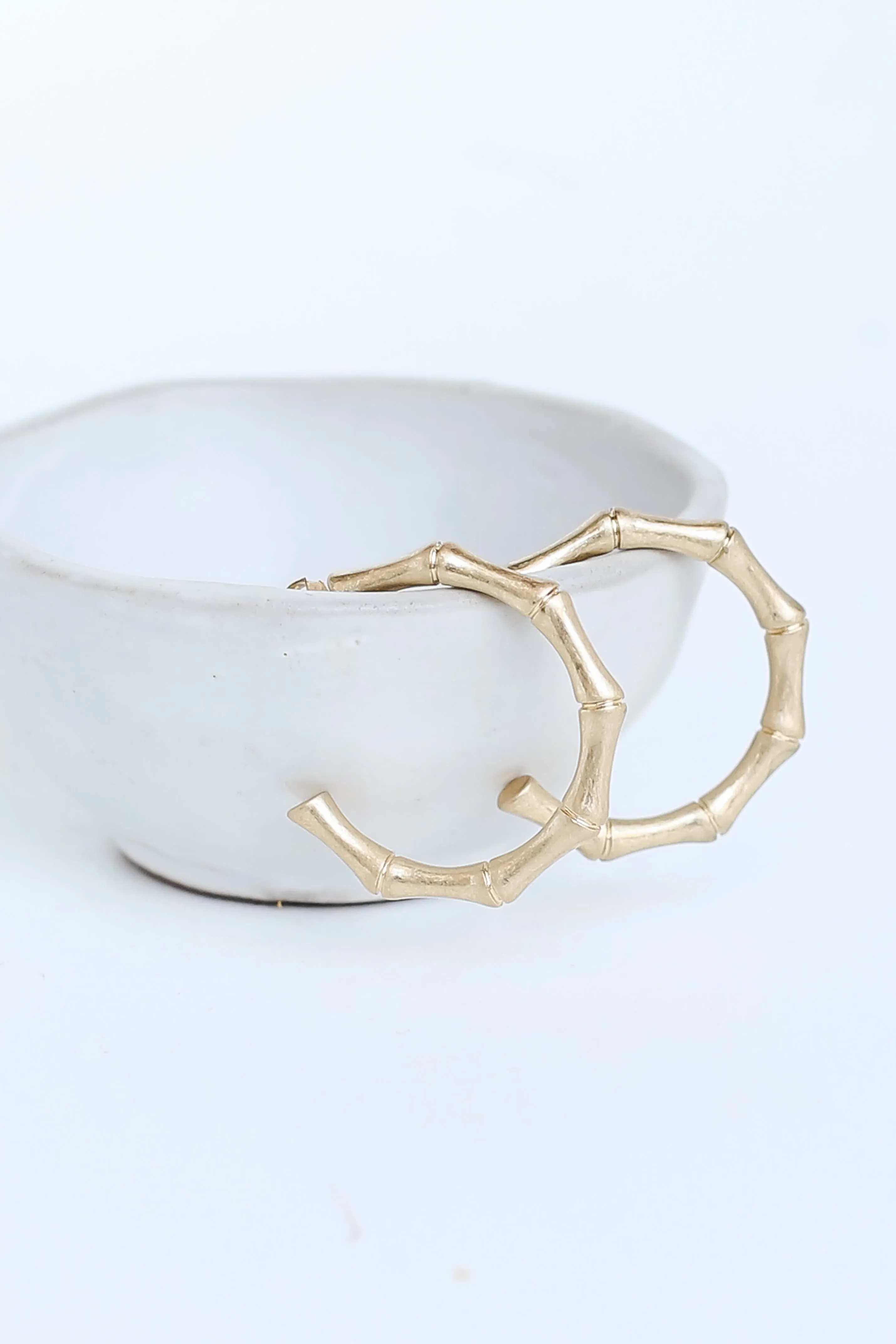 FINAL SALE - Karsyn Gold Hoop Earrings