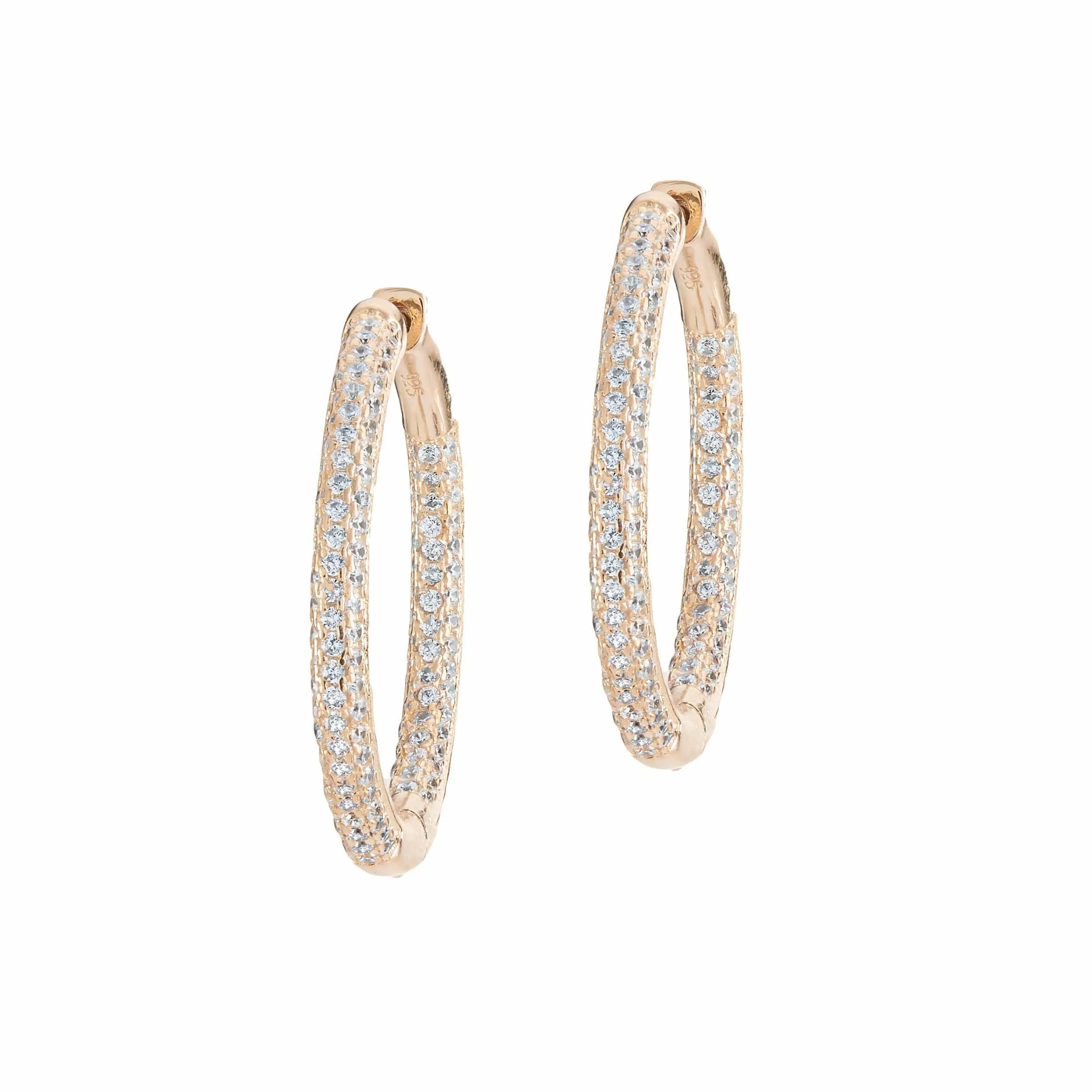 Frosted | Small Hoop Earrings