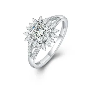 GIA Certified Cushion Diamond Ring