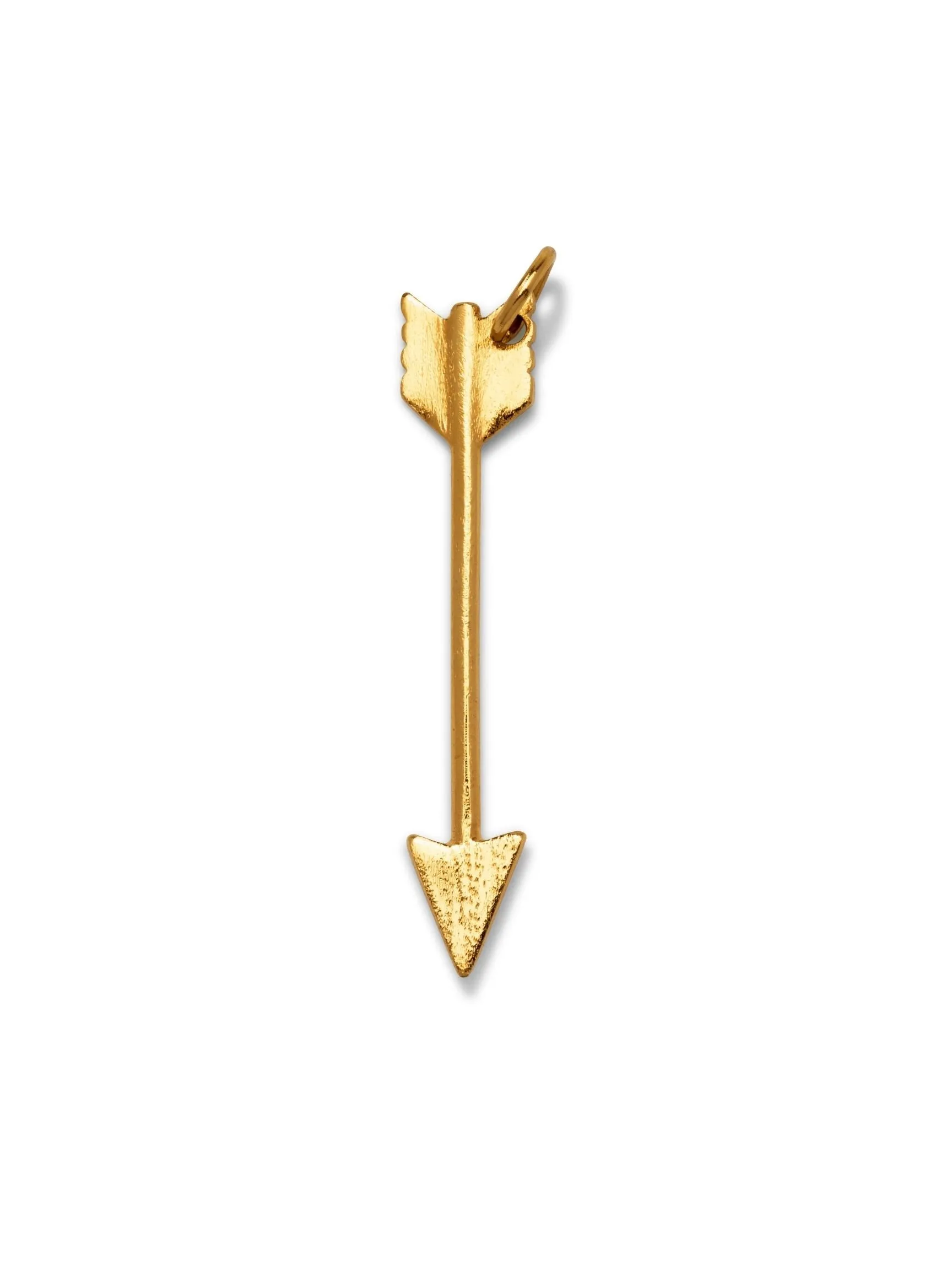 Gold Arrow Necklace Pendant Charm