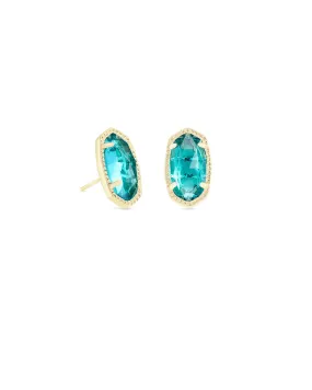 Kendra Scott Ellie Earring - Gold London Blue