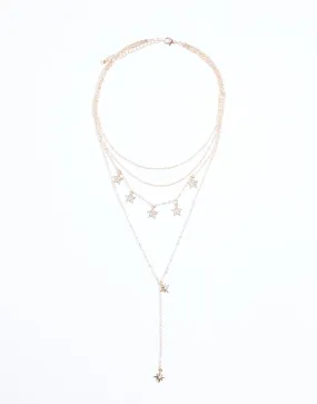 Layered Stars Necklace