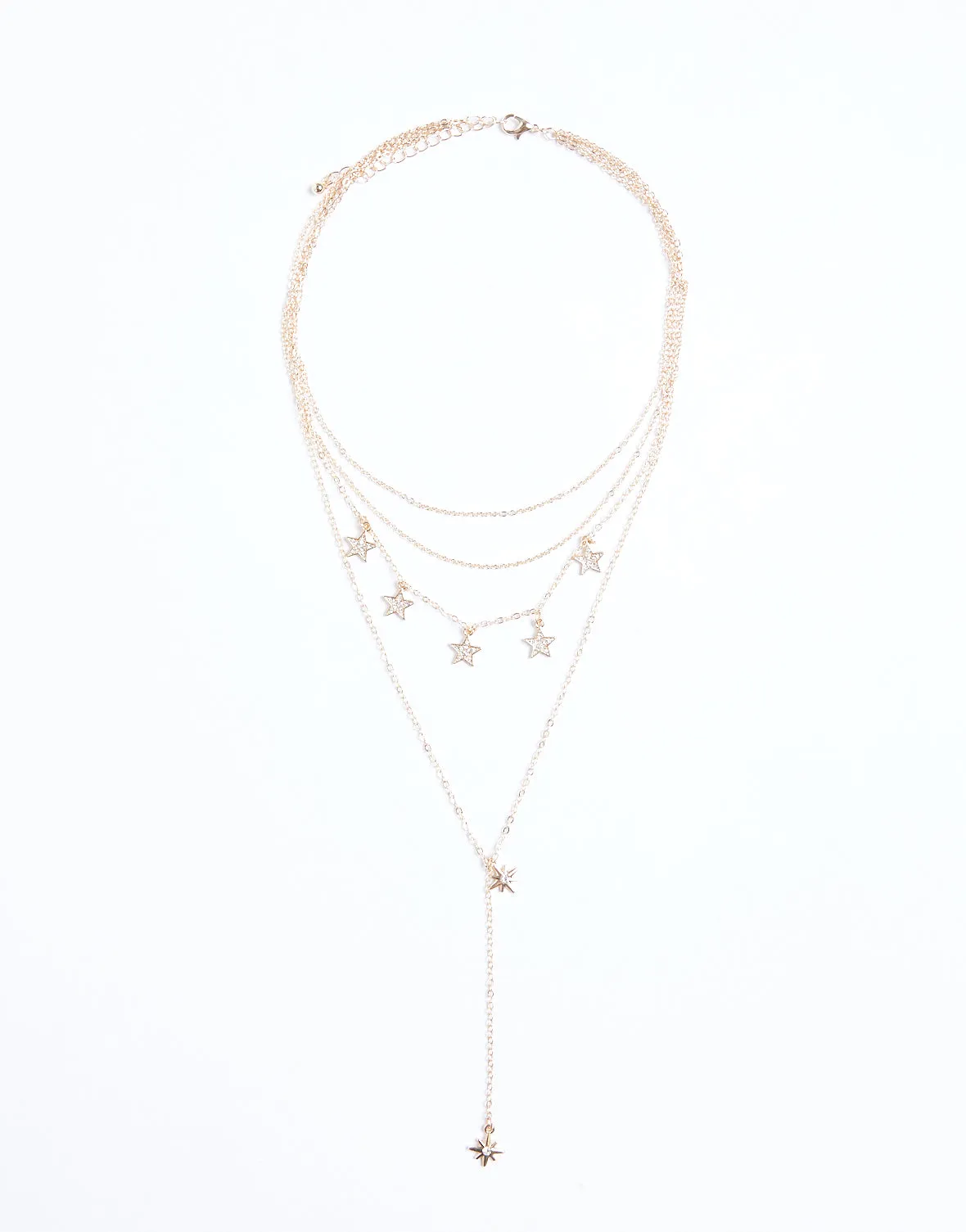 Layered Stars Necklace