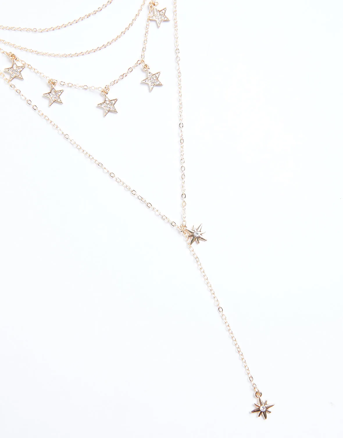 Layered Stars Necklace