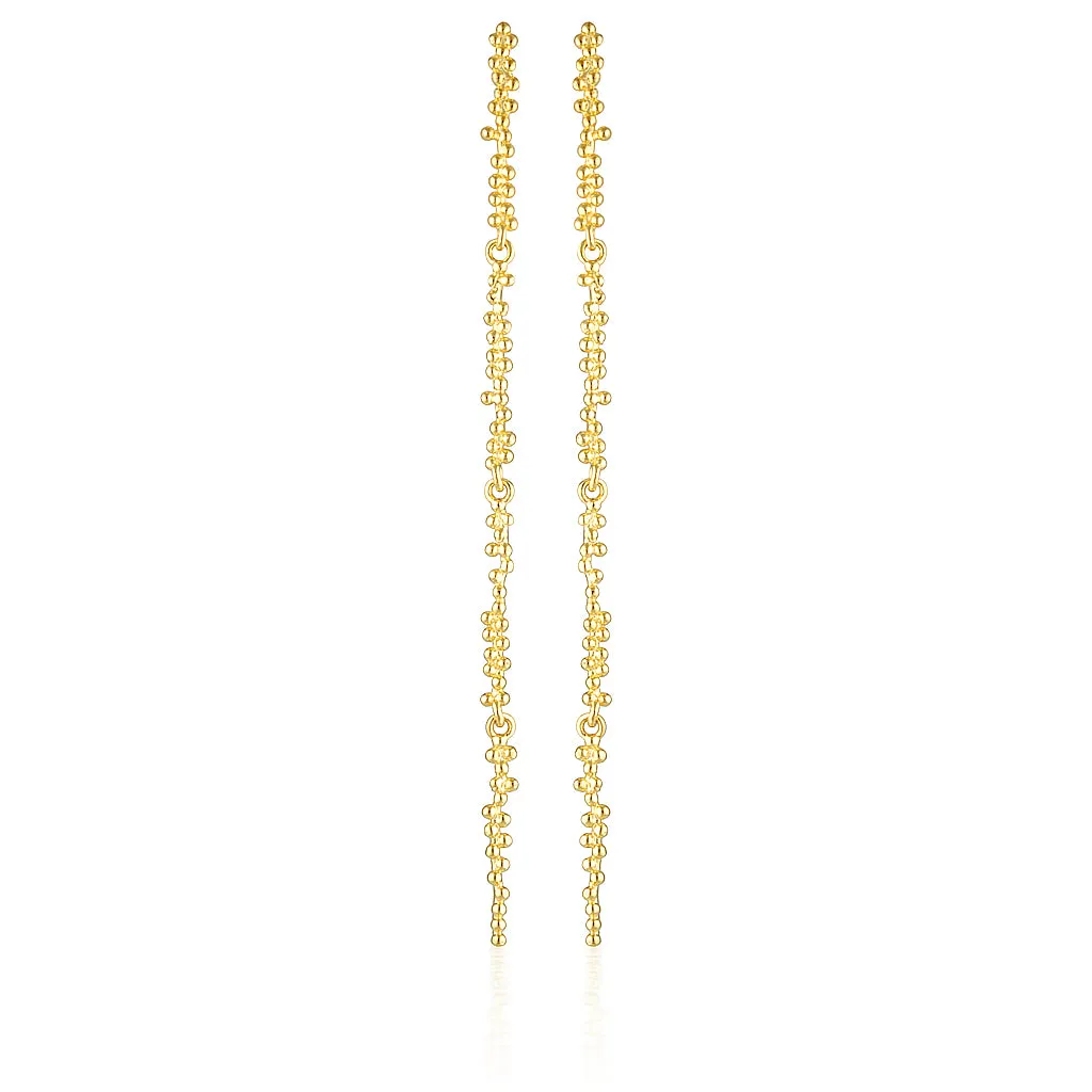 Paros Drop Earrings Gold