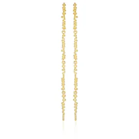 Paros Drop Earrings Gold