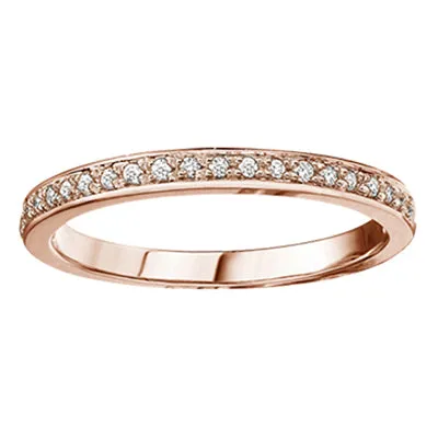 "ROSA" STACKABLE DIAMOND BAND