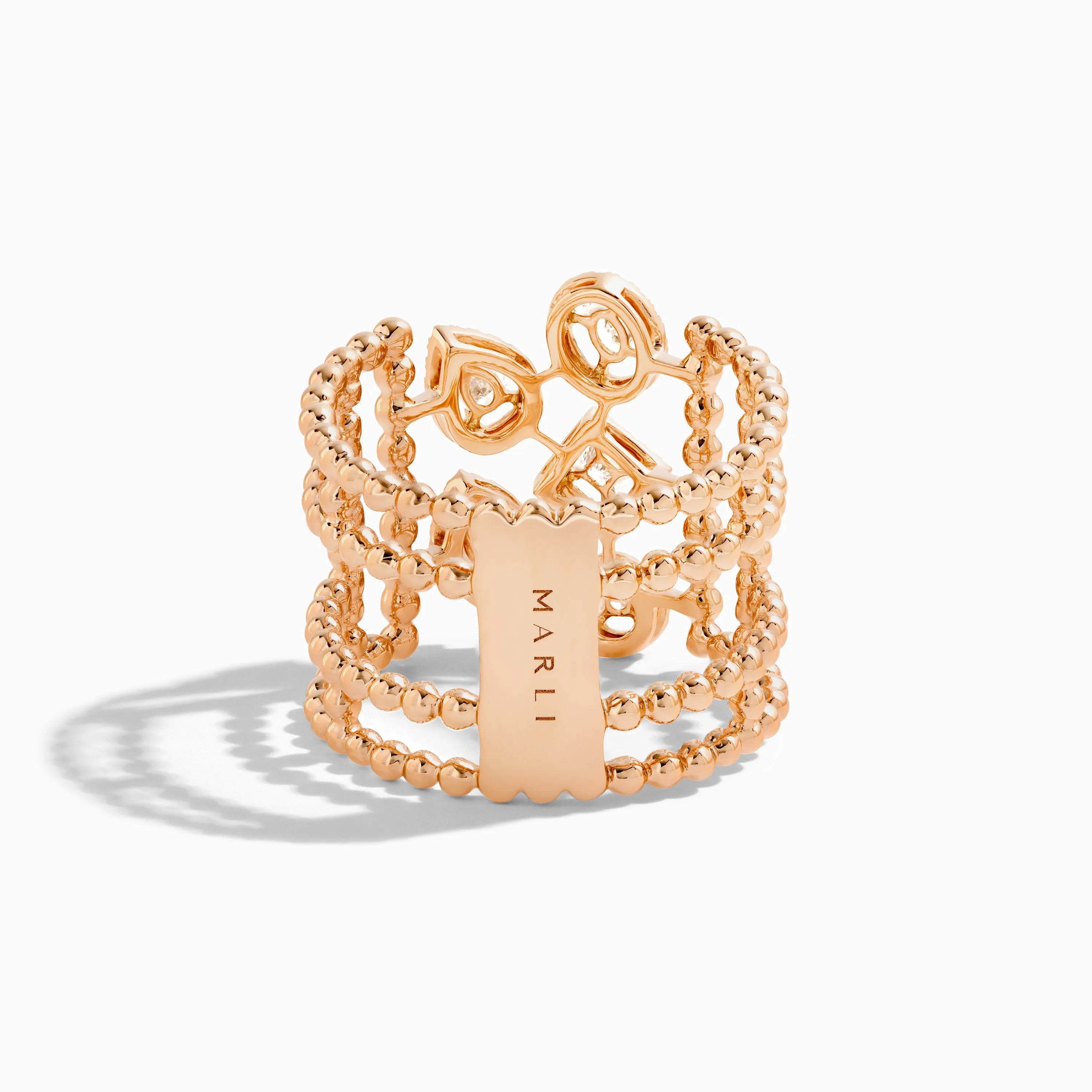 Rock Multi-Strand Ring