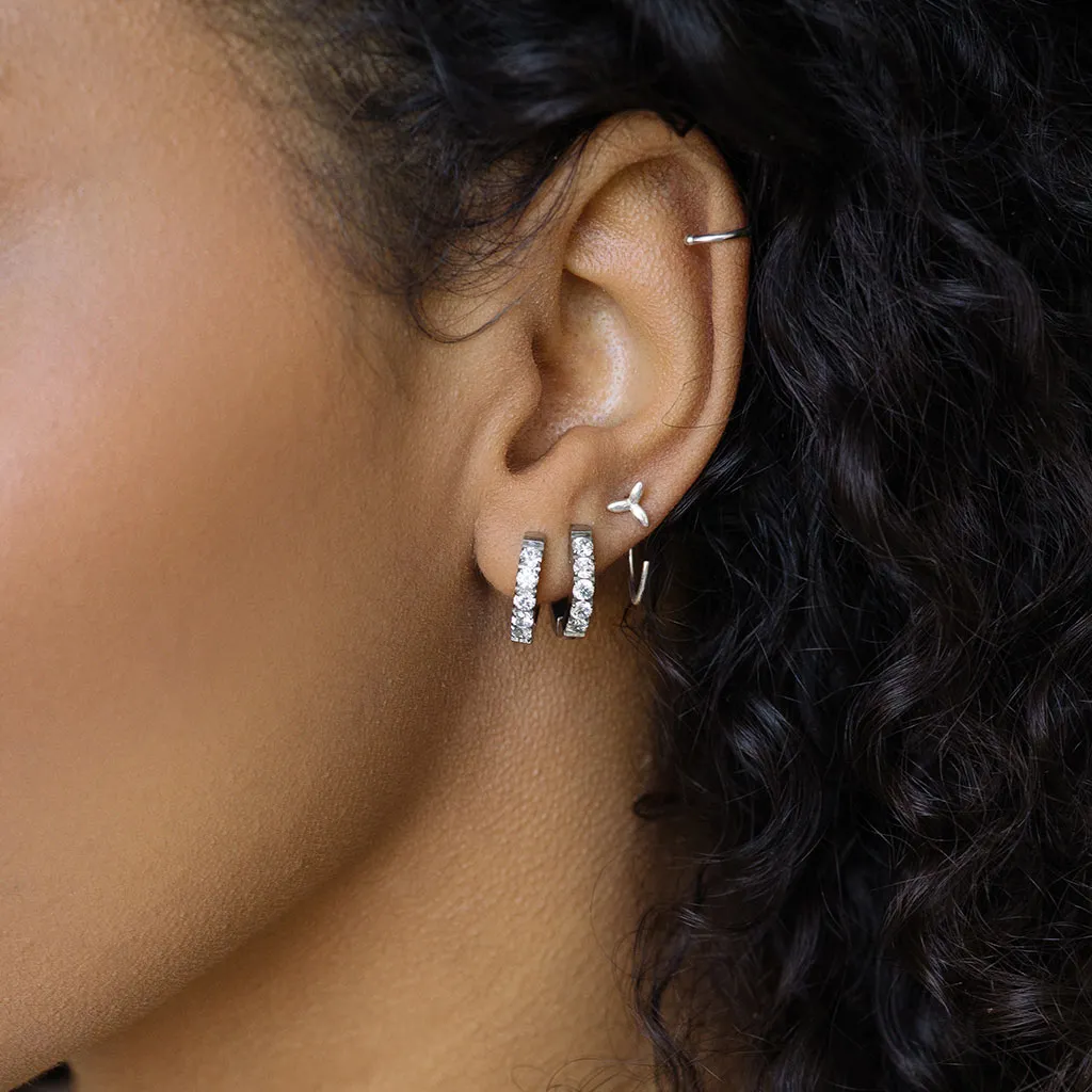 Silver Ear Cuff