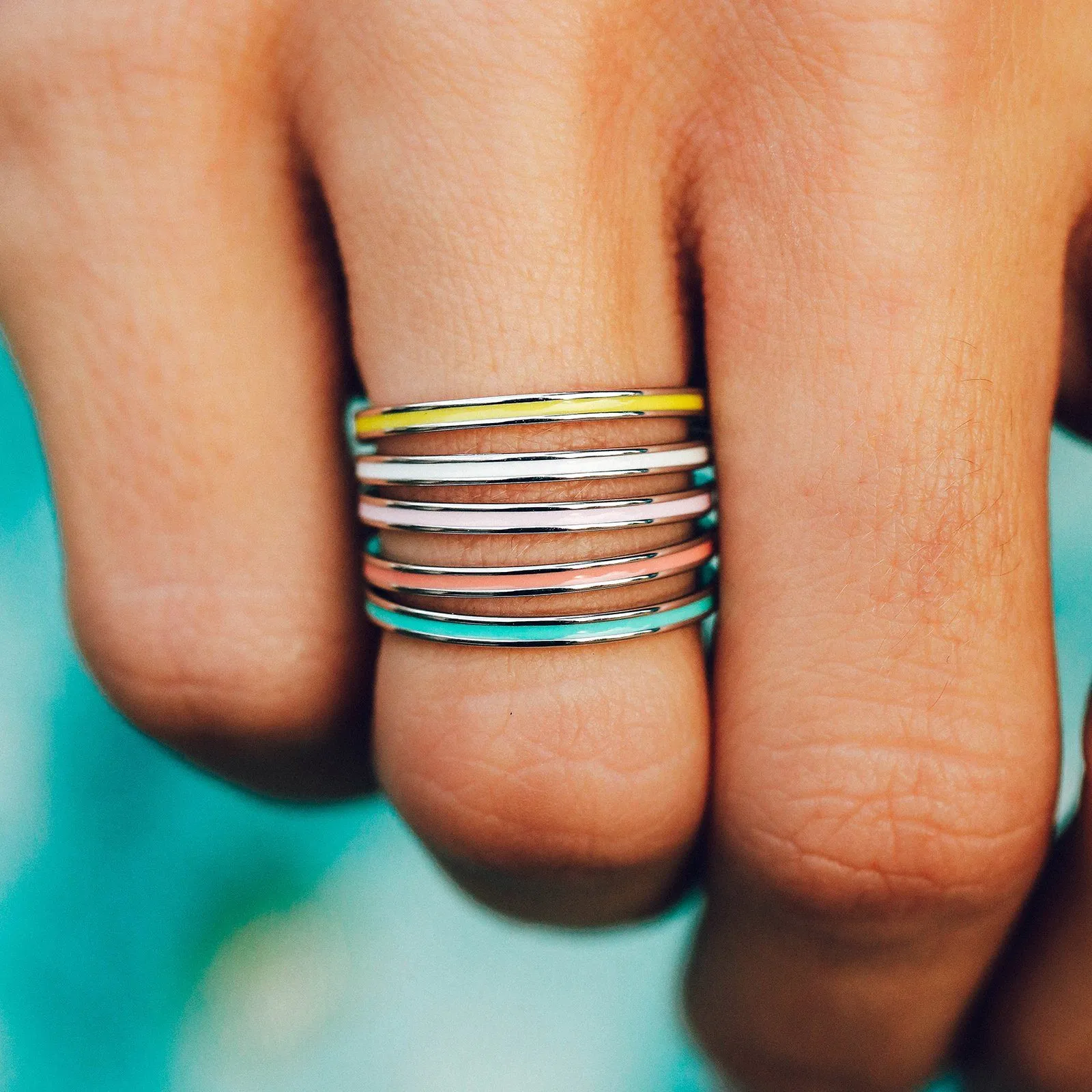 Spring Fling Ring Stack