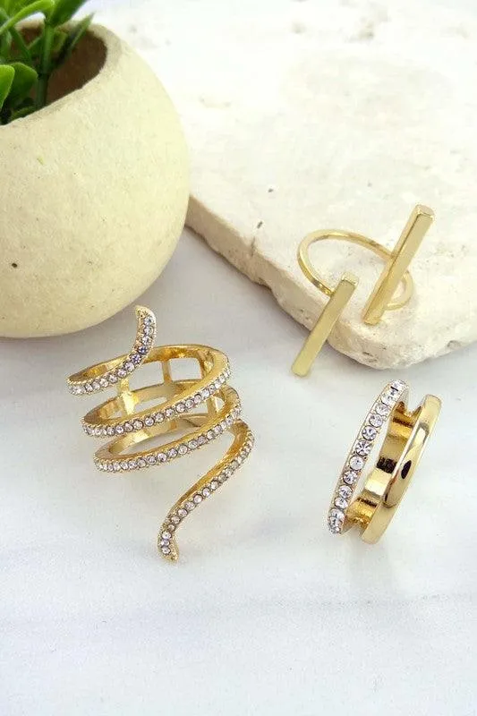 Statement Ring set