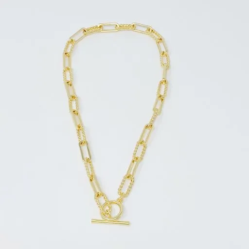 Toggle Chain Link Necklace