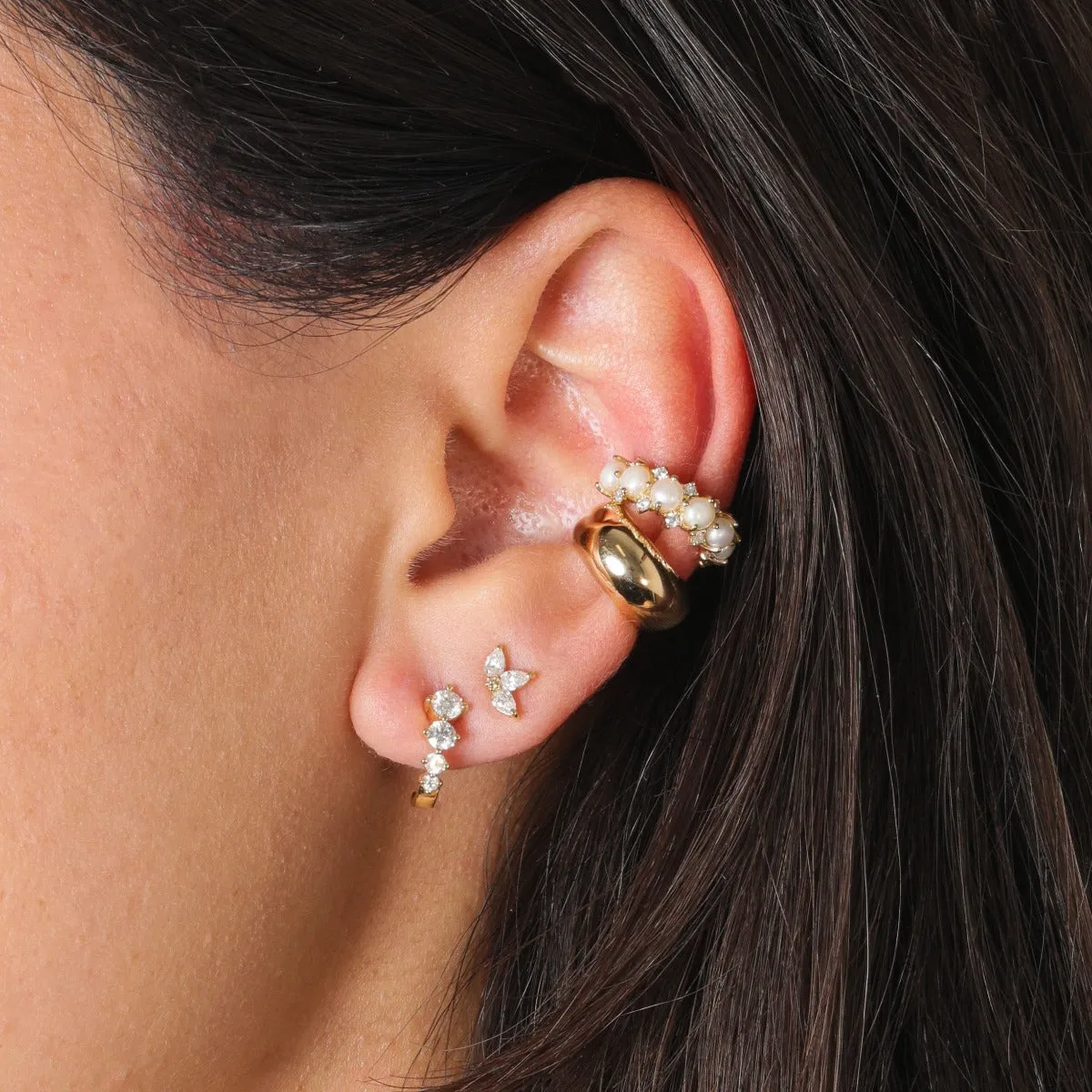 Wide Dome Ear Cuff